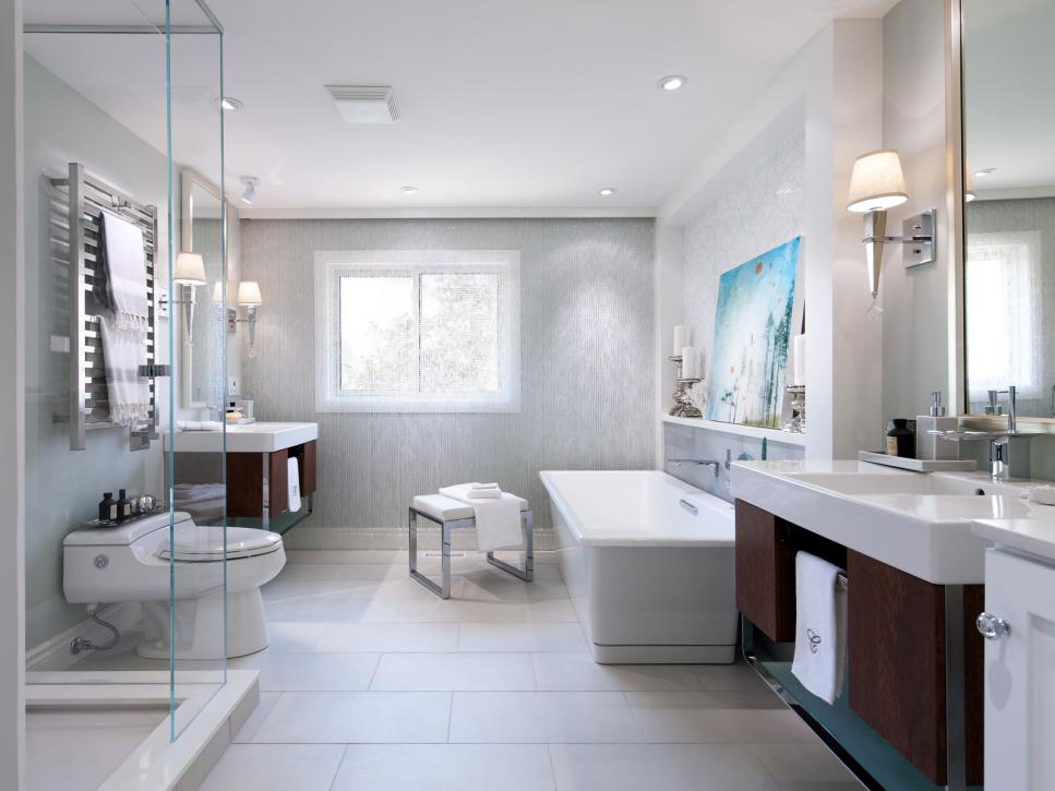 Spa Bathroom Design Gallery 20 Luxurious Bathroom Makeovers From Our Stars HGTV