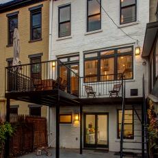 Brooklyn Brownstone Back Deck and Patio