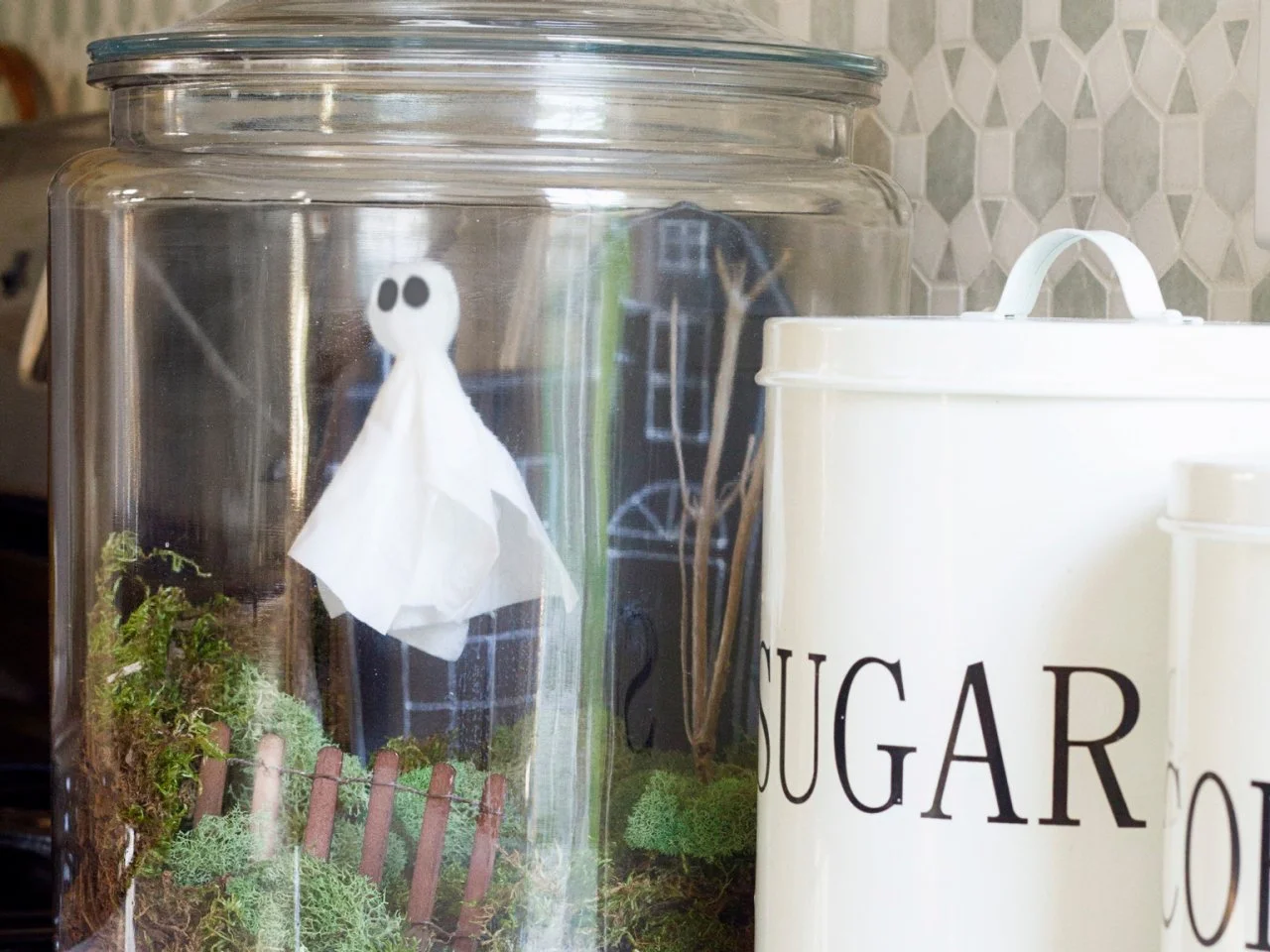 How to Make a Haunted Terrarium for Halloween | HGTV