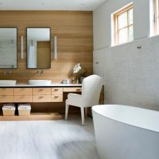 Natural Spa Style Bathroom Natural Spa Style Bathroom