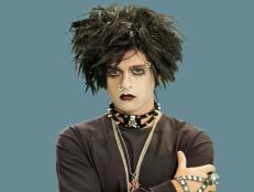 Adult Goth Rocker Halloween Make-Up & Accessories