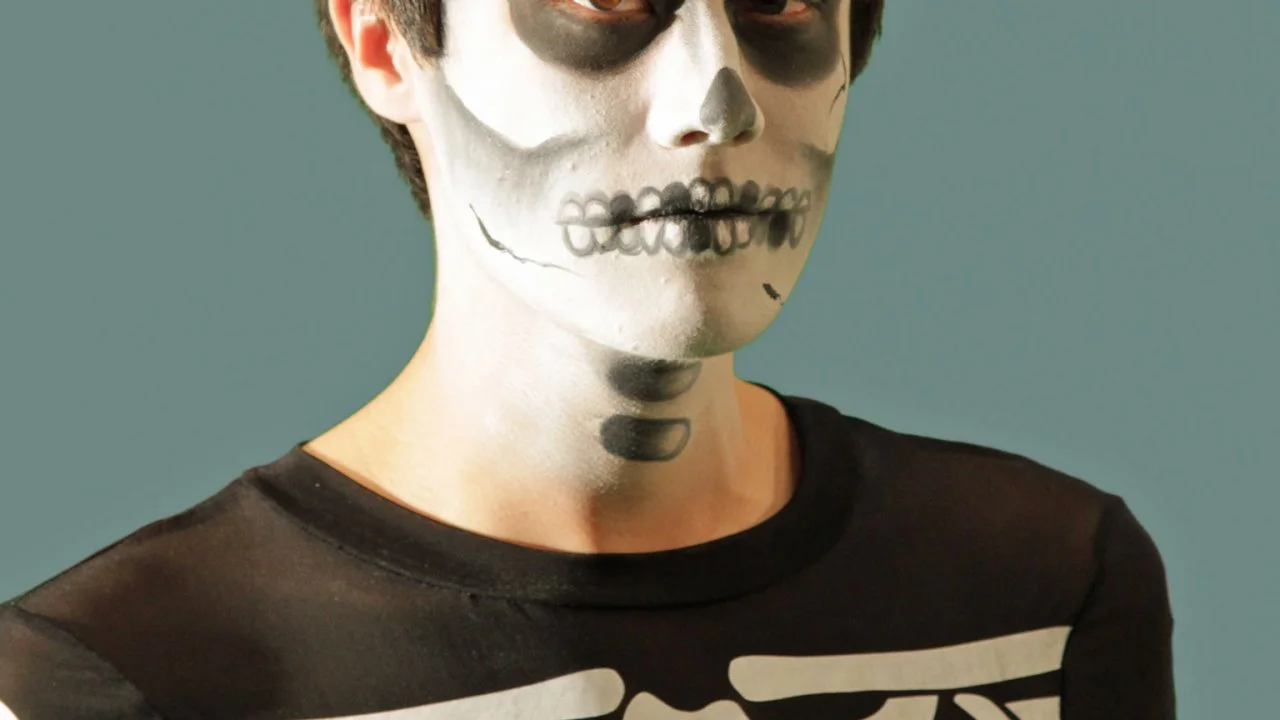Halloween Makeup Tutorial: Skeleton | HGTV
