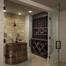 Clever Ideas Converge in Transitional Wine Cellar