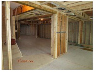 Basement a Blank Canvas for Family Space