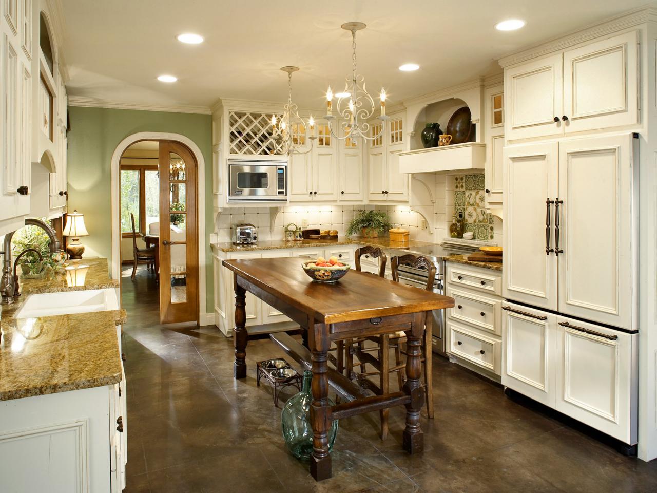 Transformation of a French Country Kitchen