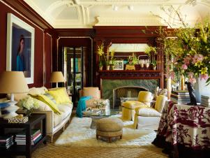 Eclectic Salon with French and Italian Antiques