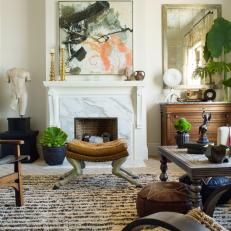 Eclectic Living Room in San Fran Decorator Showcase 