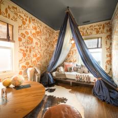 Adventurous Boy's Room With a Nomadic Tent