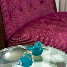 Bold Fuchsia and Teal Accents