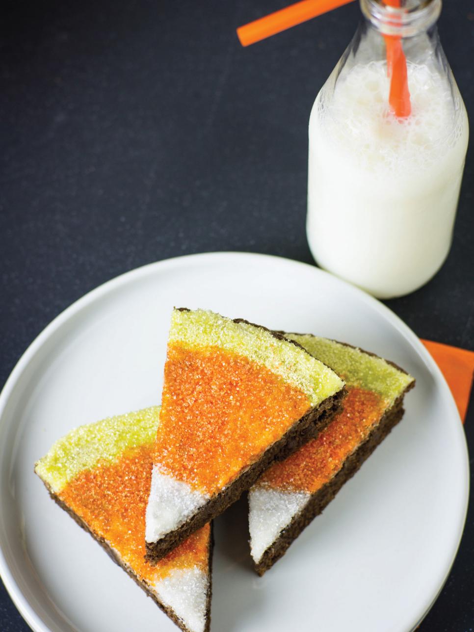 Candy Corn Brownies | HGTV