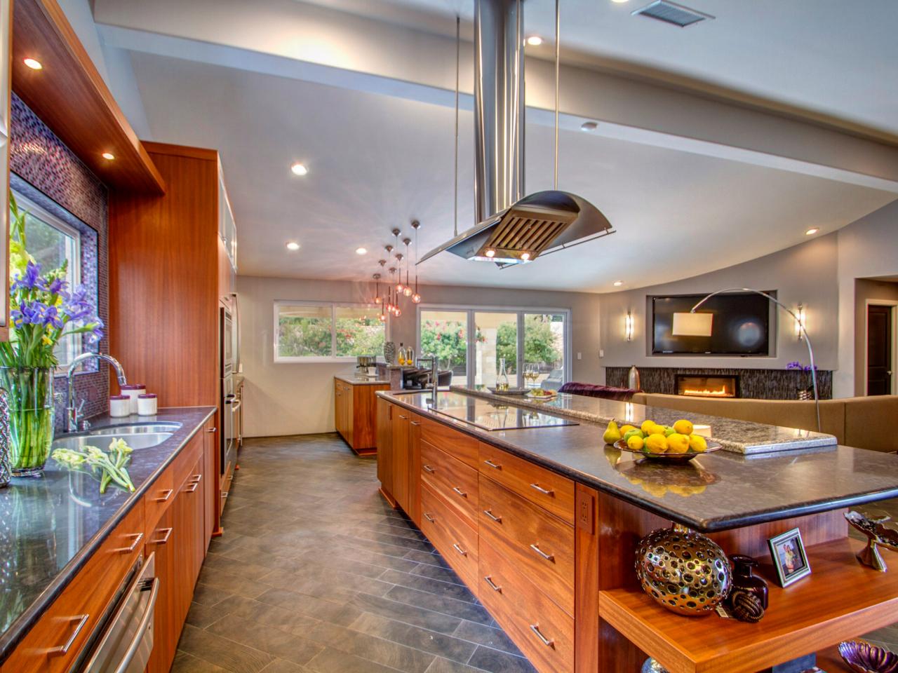 Long Island in Contemporary, Open Floor Plan Kitchen HGTV