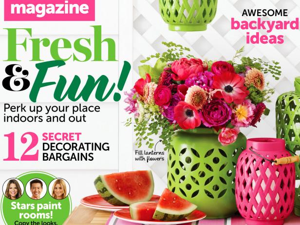 HGTV Magazine: July/August 2014 | HGTV