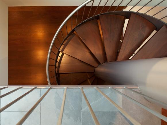 Contemporary Spiral Staircase