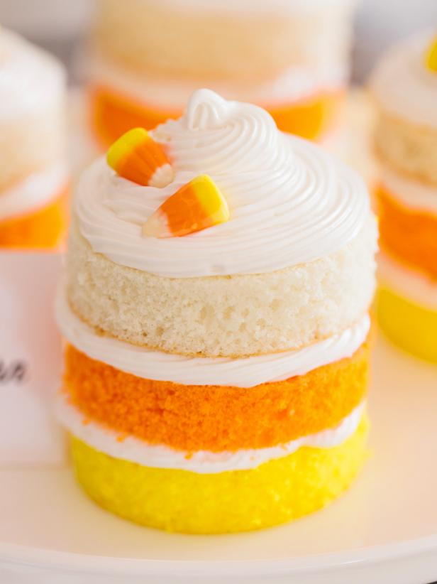 Candy Corn Cakes