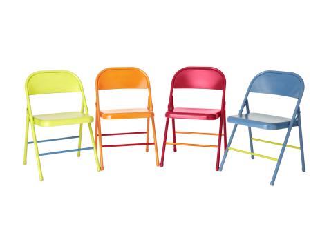 How to Create Colorful Folding Chairs