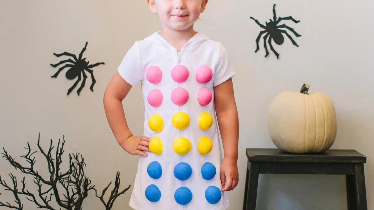 DIY Dots Candy Halloween Costume for Kids | HGTV