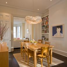 Modern-Style Dining Room With Classic Touches