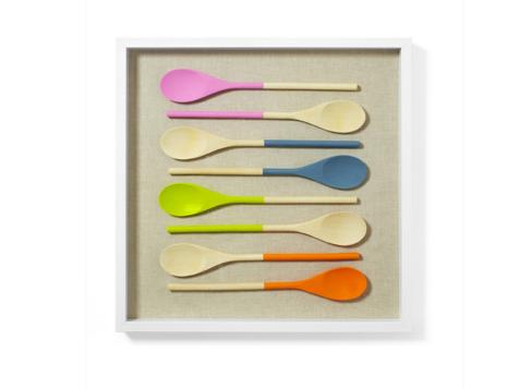DIY Kitchen Art How-to: Painted Spoons
