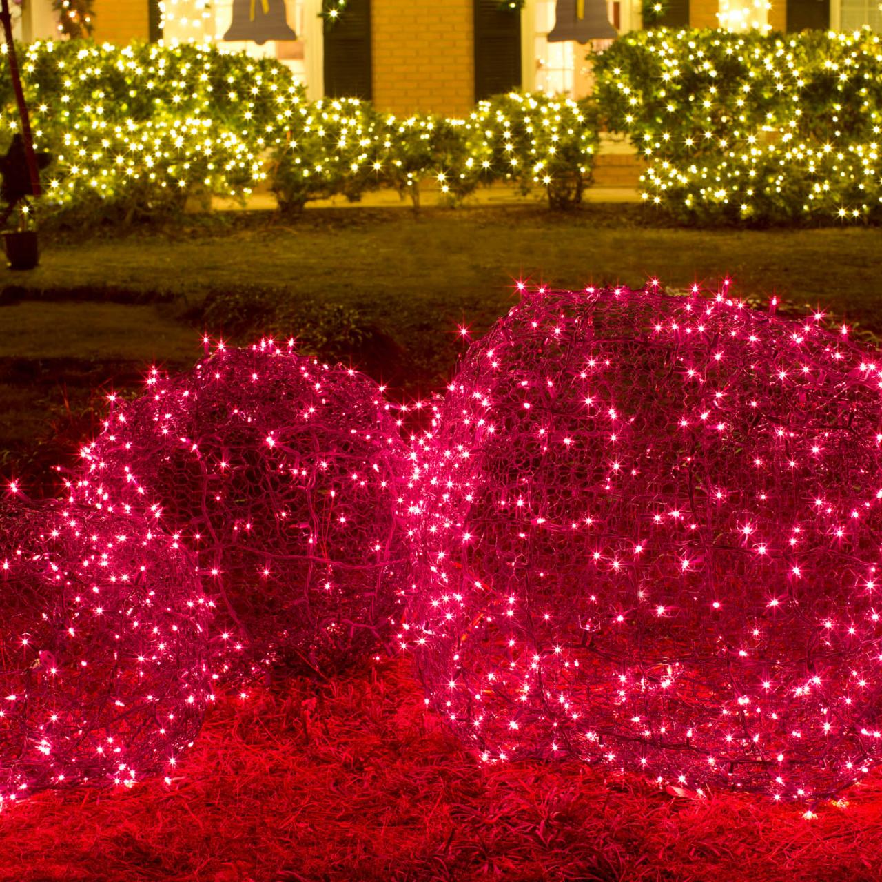 Christmas light deals yard decorations