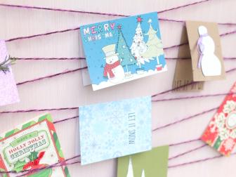 Make a Christmas Tree That Displays Cards 