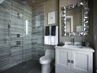 Guest Bathroom of the HGTV Urban Oasis 2014 located in Atlanta, GA.