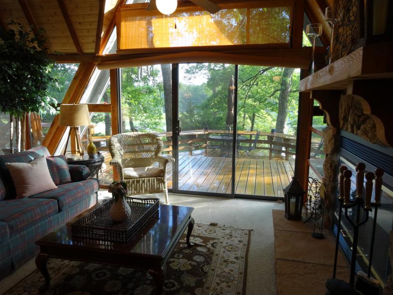 A-Frame Living Room