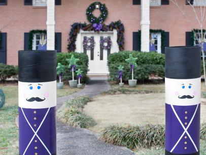 how to build a giant nutcracker