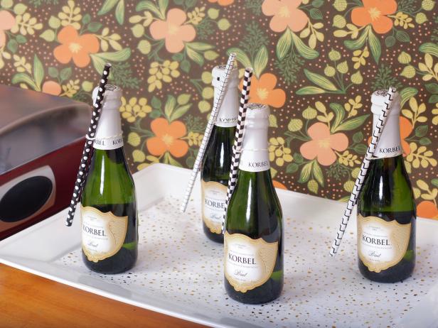 Miniature Champagne Bottles