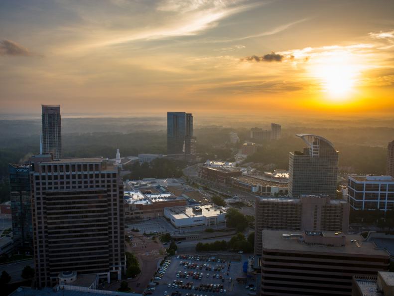 View from HGTV Urban Oasis 2014, located in Atlanta, GA.