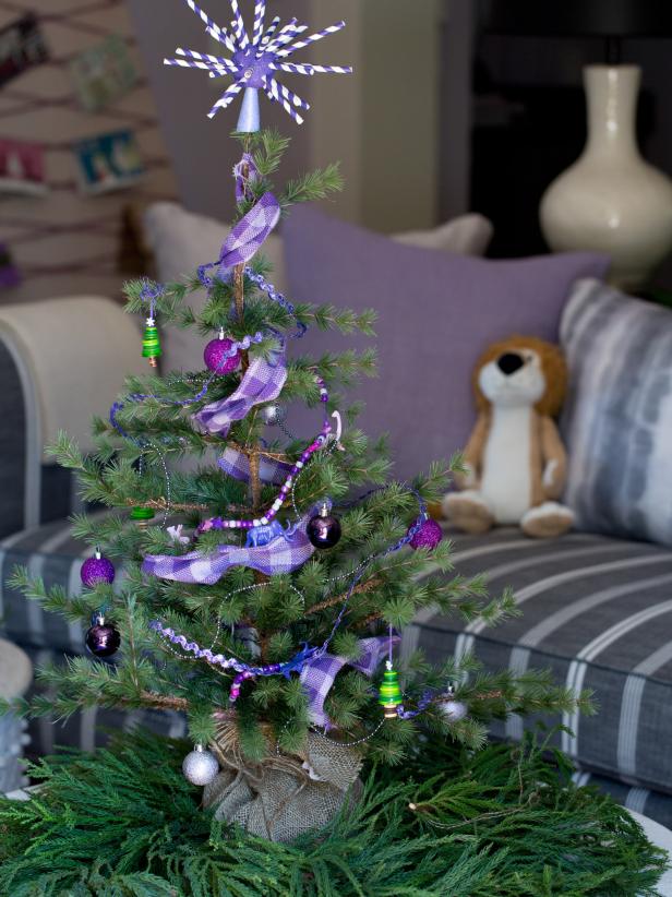 Decorate with Tiny Christmas Trees