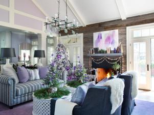 Holiday Decorating With Purple