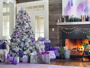 Coordinate Christmas Tree Colors With Room 