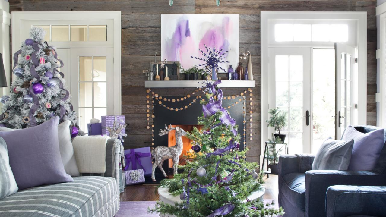 28 Sophisticated Purple Christmas Decor Ideas - Shelterness