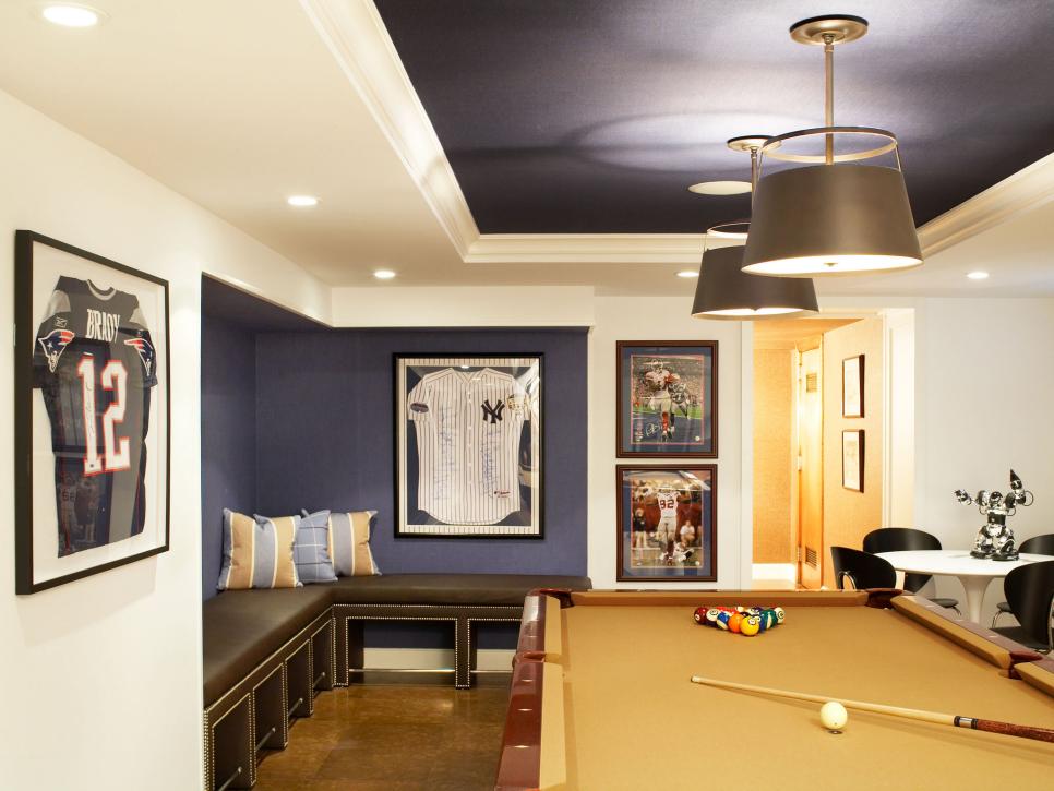 Stylish Man Caves Hgtv