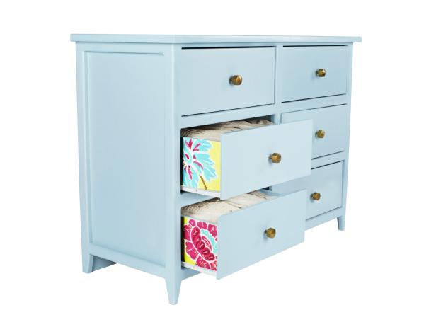 Wallpaper Interior Dresser Drawers, How To Put Drawers Back In Dresser