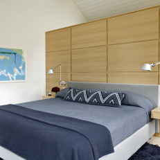 Contemporary Bedroom With Platform Bed