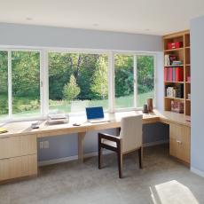 Contemporary Home Office 