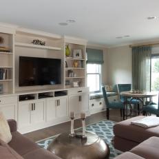 Transitional Family Room Addition