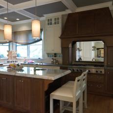 Hand-Crafted Look in Traditional Kitchen