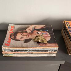 Stacks of Vintage Magazines