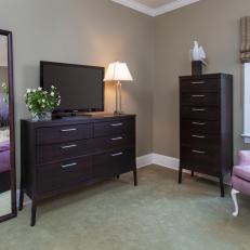 Transitional Bedroom Feels Professional, Chic