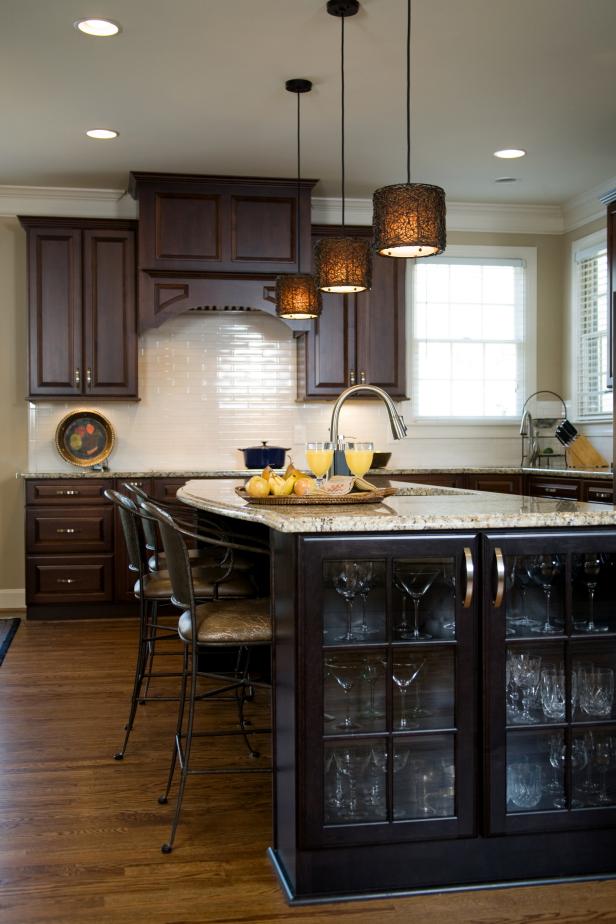  Transitional  Kitchen  Island  With Built In Cabinet HGTV