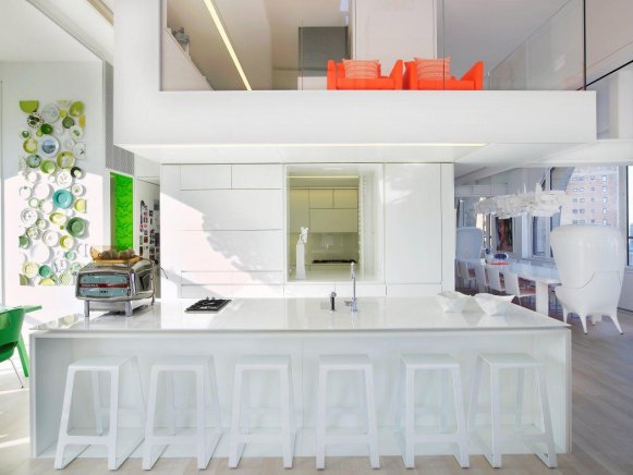 Modern Kitchen Island With Seating 