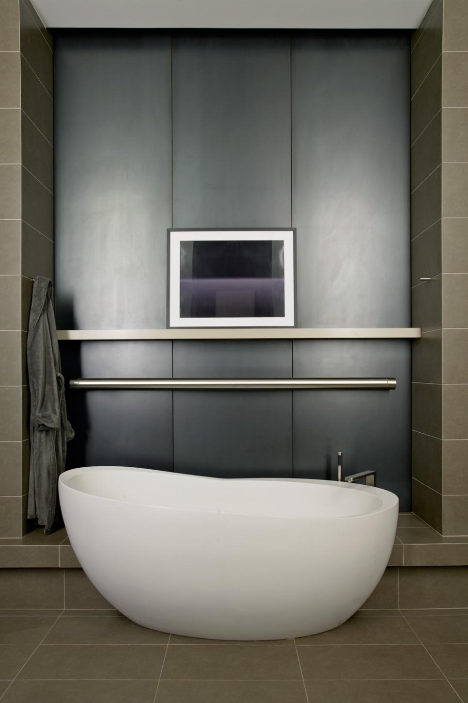 Modern Bathroom With Masculine Touch | HGTV