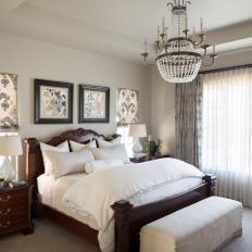 Traditional Bedroom is Elegant, Serene