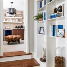 Classic Built-in Bookshelves Styled Beautifully