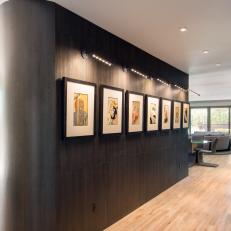 Contemporary Art Gallery in Open Living Space