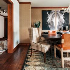 Western-Inspired Dining Room 