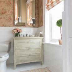 Renovated Guest Bathroom in Historic Southern Home