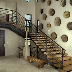 Rustic, Southwestern-Inspired Staircase